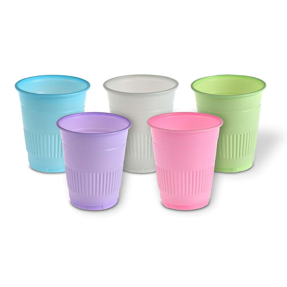 6 oz plastic wine glasses 6-Pack Plastic Wine Glasses 8Oz Metallic Gold main image 0