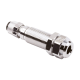 3/8" Poly Q.D. Panel Mount w/ Shut-off, Female