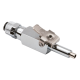 1/4" Poly Q.D. w/ Shut-off, Male 1/4"