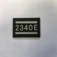 LABEL-DOOR 2340E