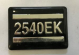 LABEL-DOOR 2540EK