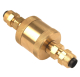 Filter with 1/4" poly x 1/8" MPT
