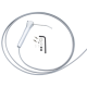 Syringe, Valve Core, Quick-Clean, w/LT Sand Straight Tubing
