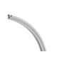 HP Tubing, 4 Hole, Straight Gray; Roll of 100ft