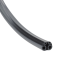 HP Tubing, 4 Hole, Asepsis Straight Black; Box of 100ft