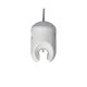 Holder, Auto HP, Molded, Normally Closed, White