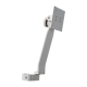 Monitor Support, Vertical Post Mounted, Gray