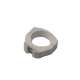 Vacuum Canister 2" Post Mount w/Gray Bracket, White