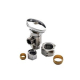 Manual Shut-Off Valve, 1/2" Compression x 3/8" Compression