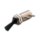Toggle Valve, Side Port, 3-Way, Black