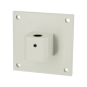 Vertical Mount, 1/2" Pin, White