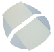 Pelton & Crane Light Shield, LF II; Pkg of 2