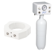 Asepsis Self-Contained Deluxe QS Single Water System w/2 Liter Bottle & 2" Clamp
