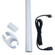 Light Post Extension, 24", Pelton & Crane Bushing, Gray
