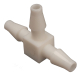 1/8" Plastic Barb Tee Package of 10