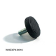 Leg, Rubber, thread type, 25x1/4x14, Human