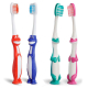 Premium Child Toothbrushes 27T Extra Soft w/Suction Cup 72/cs