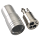 4-Hole HP Metal Connector & Metal Nut