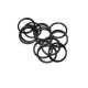 O-Ring, Buna-n, .739 I.D. X .070 Width, -018; Pkg of 12