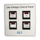 Low Voltage Control Panel, Dual Switch