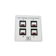 Low Voltage Control Panel, Quad Switch