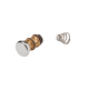 Syringe Button w/Spring, Euro-Style, Autoclavable
