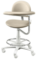 3345BL Dental Assistant Stool – Left Support