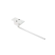 Holder Bar, Under Counter Swing Mount, White