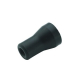 Saliva Ejector Tip Push-on Autoclavable, Black
