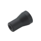 Saliva Ejector Tip Push-on Autoclavable, Black, Pkg of 5