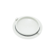 Vacuum Canister Cap w/O-ring, Bottom & Side Mounted, Gray