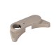 Foot Control Shroud, 1-Hole for Toggle, Dark Surf, to fit A-dec®, Midmark