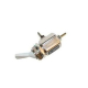 Toggle Valve, Momentary, 2-Way, Normally Closed, Gray