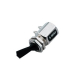 Toggle Valve, Side Ported, 3-Way, Black