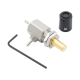 Needle Valve W/Knob, Black