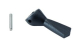 Push Button, Momentary, 2-Way, Normally Closed, Gray