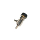 Needle Valve w/Black Cap Knob & Large Barbs