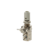 Water Relay, Combo Valve w/Double Barb Swivel, Gray Knob