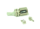 Toggle Cartridge Valve, Momentary, 3-Way, Normally Closed, Gray