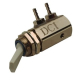 Toggle Cartridge Valve, Momentary, Side Port, 3-Way Normally Closed, Gray