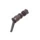 Toggle Valve Replacement Cartridge, On/Off, 2-Way, Normally Closed, Brown w/ Black Toggle