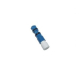 Push Button Valve Replacement Cartridge, Momentary, 3-Way, Normally Closed, Blue w/ Gray Button