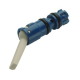 Toggle Valve Replacement Cartridge, On/Off, Side Ported, Momentary, 3-Way, Normally Closed, Blue