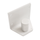 Post Wall Mount for 8733 & 8734, White
