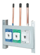 Triple Quick Connect O2/N2O/VAC Outlet