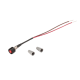 Pelton & Crane Chairman Chair Switch, Auto Return, Black Push Button