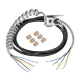 Light Cable Assy, to fit A-dec® 6300® Track Light, Track & Trolley®, after April 1, 2004