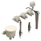 Cabinet Mount Vacuum Accessory Kit