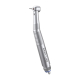 Basic Line Turbine, Small Head, with Light, Quattro Spray, 5 Hole Fixed Connection, Chrome Coating