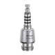 Coupler, Chrome Coating, 2 Pin, for Turbines with KAVO Connection
